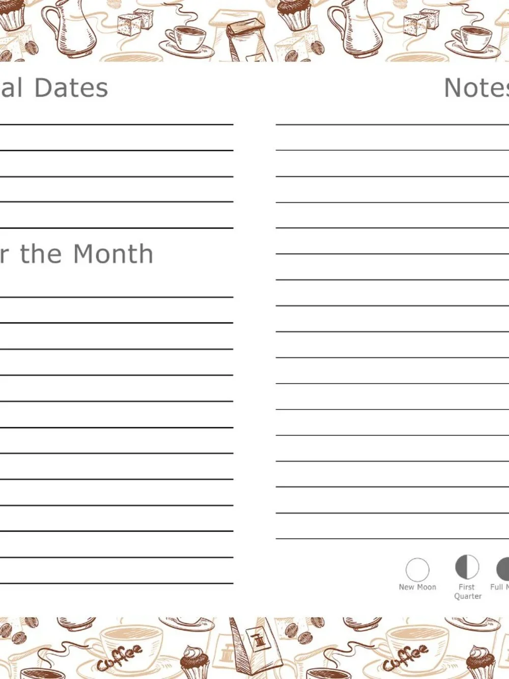 2027-12 Months Desk Calendar Desktop Planner with To-Do List & Notes 020